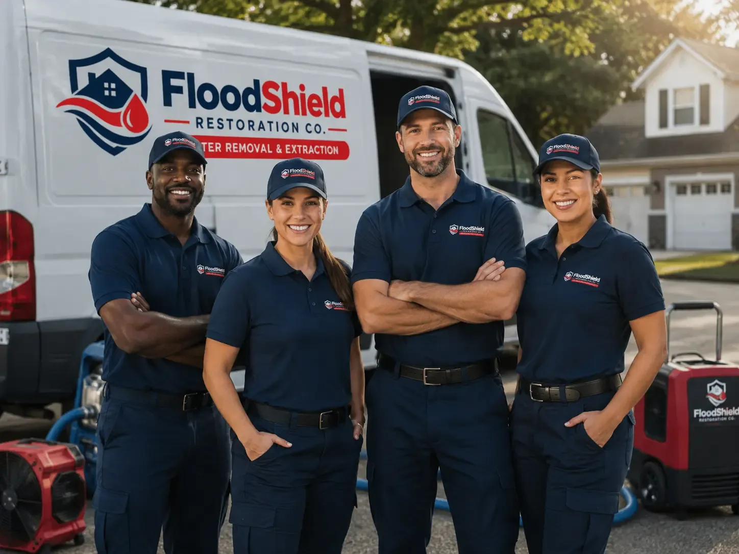 Flood Damage Restoration company in West Pittsburg, PA